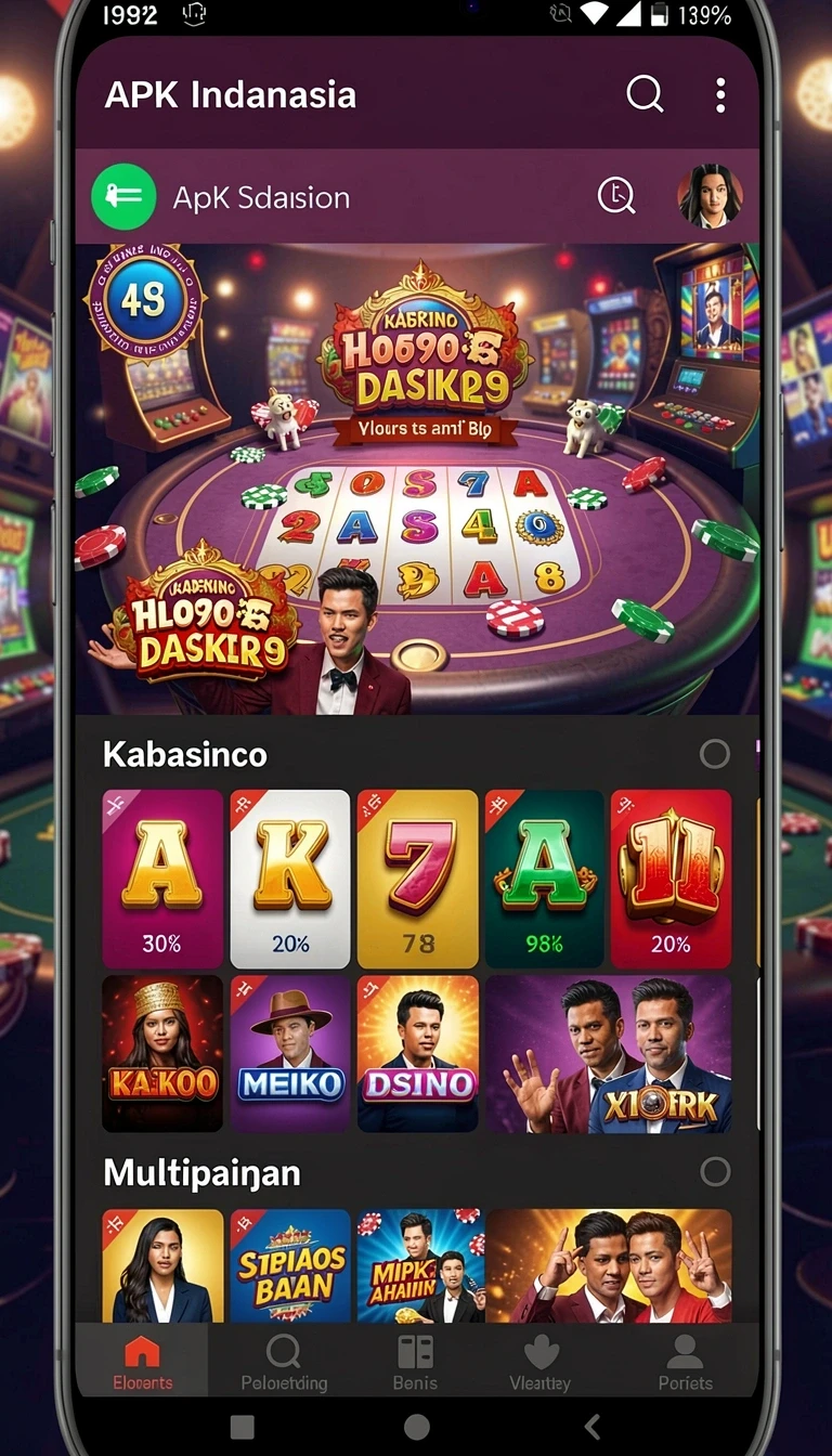 Tampilan utama aplikasi Kelebihan dan Fitur Aplikasi super805 Terbaru yang intuitif dan efisien.