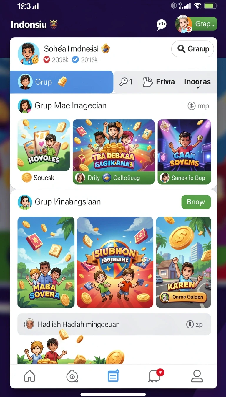 Tampilan utama aplikasi Aplikasi pamantogel Terbaru dan Terlengkap yang intuitif dan efisien.