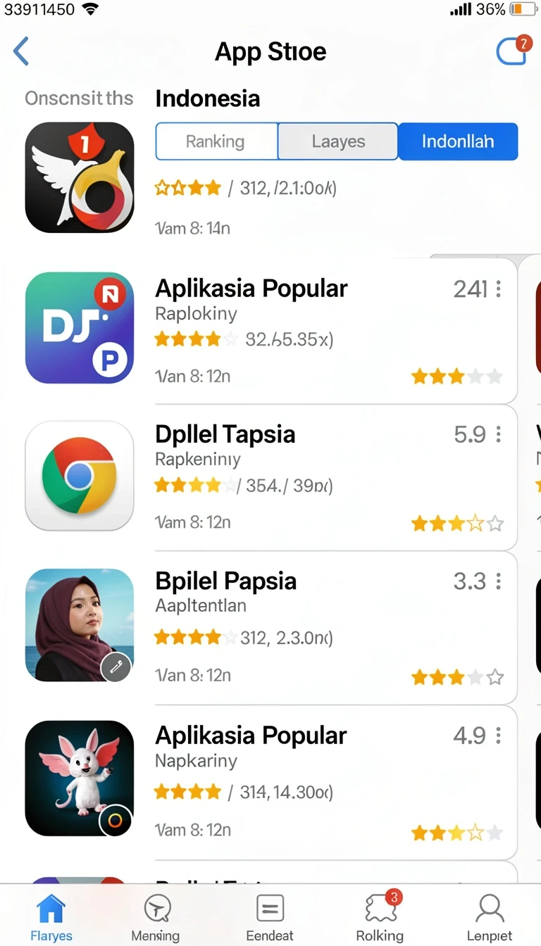 Tampilan utama aplikasi Info Aplikasi kota189 Terbaru dan Cara Download yang intuitif dan efisien.