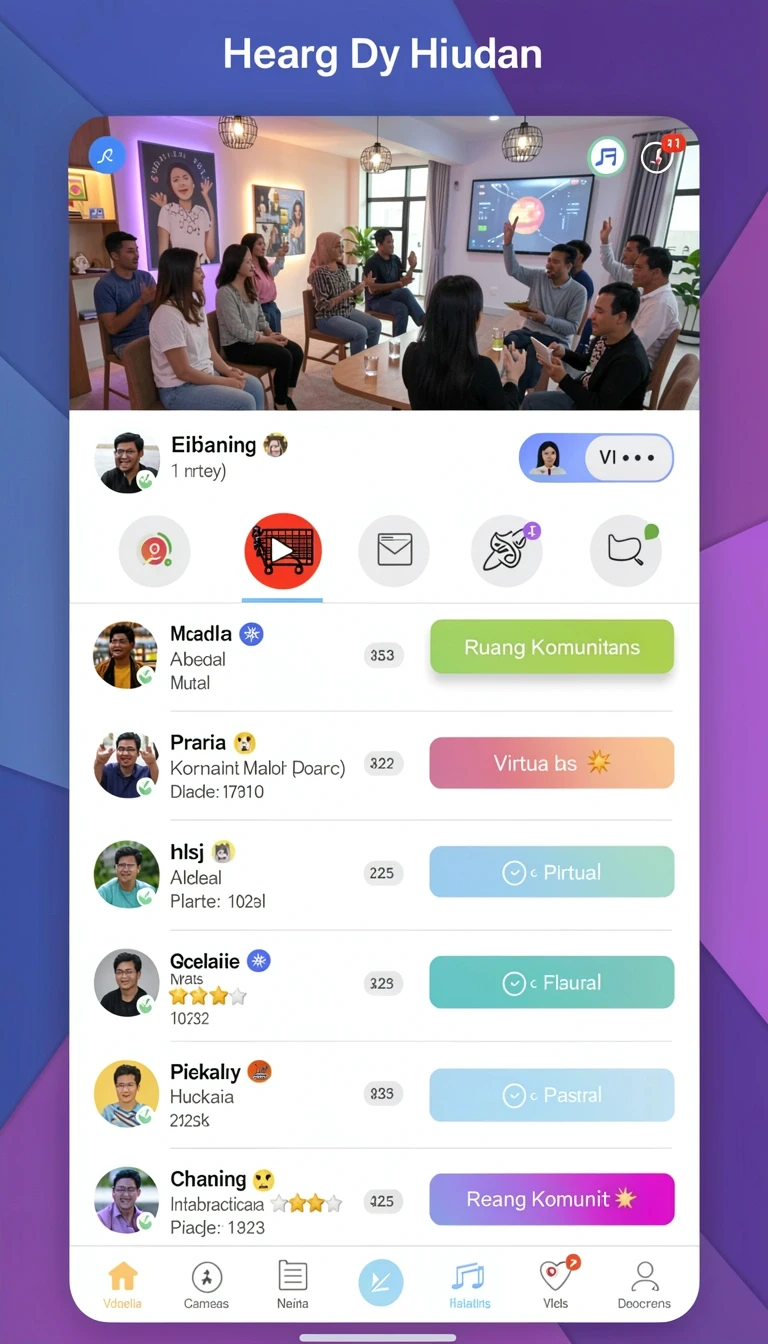 Tampilan utama aplikasi Download api288 APK Terbaru Full Version yang intuitif dan efisien.