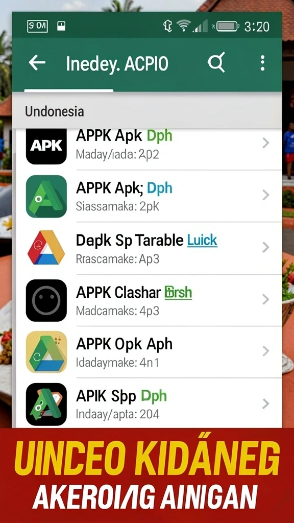 Tampilan utama aplikasi megahoki APK Versi Terbaru untuk Android 2026 yang intuitif dan efisien.
