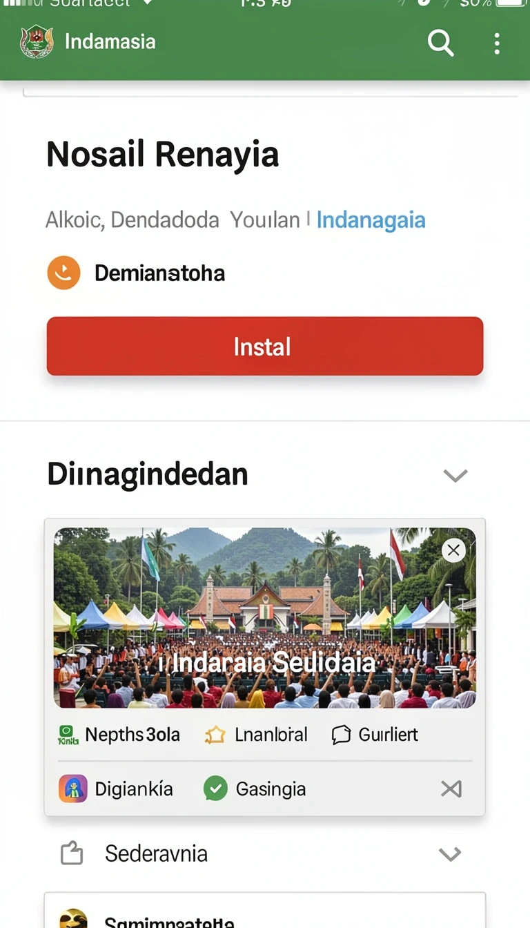 Tampilan utama aplikasi Download glory777 APK Terbaru Full Version yang intuitif dan efisien.